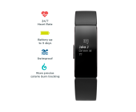 Fitbit Inspire HR czarna - 485342 - zdjęcie 2